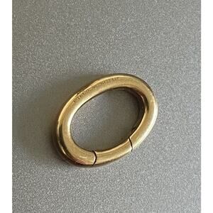 Tiffany & Co. 18K Rose Gold Clasping Link Jump Ring Extension 4 Pendant Bracelet